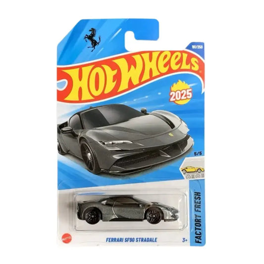 Ferrari SF90 Stradale (Silver) – Hot Wheels 2025 by Mattel