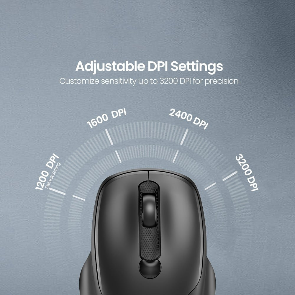 Portronics Toad 7 Rechargeable Wireless Mouse Wireless Mouse (Black) : 1