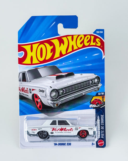 ’64 Dodge 330 (White) – Hot Wheels Imported by Mattel
