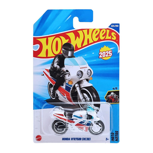 Honda VFR750R (RC30) (White) – Hot Wheels 2025 by Mattel