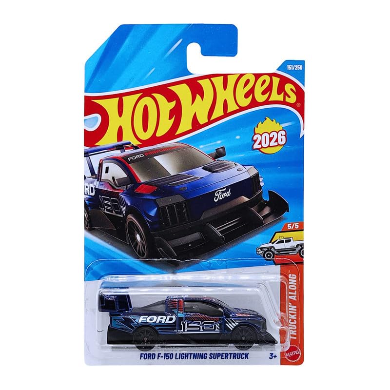 Ford F-150 Lightning Supertruck (Blue) – Hot Wheels 2026 by Mattel