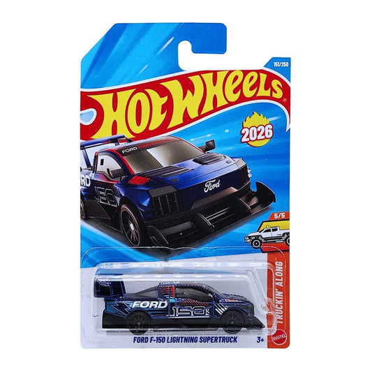 Ford F-150 Lightning Supertruck (Blue) – Hot Wheels 2026 by Mattel