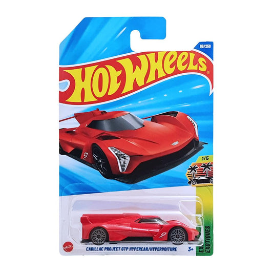 Cadillac Project GTP Hypercar/Hypervoiture (Red) – Hot Wheels 2025 by Mattel