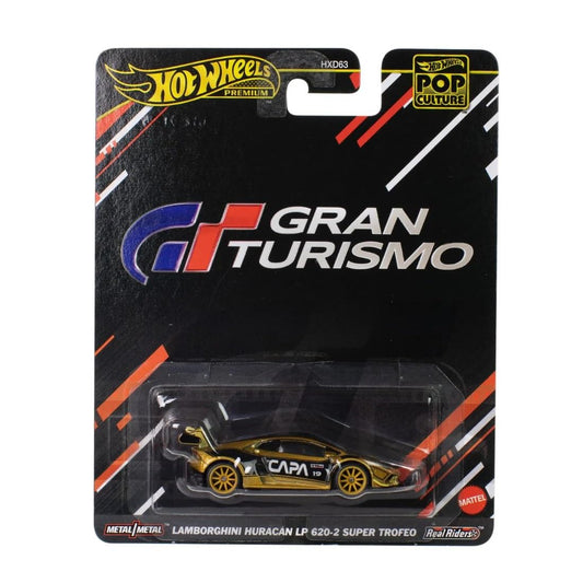Lamborghini Huracán LP 620-2 Super Trofeo (Gold) – Hot Wheels Premium 2025 by Mattel