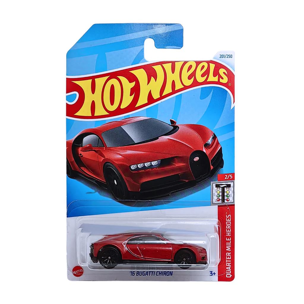 16 Bugatti Chiron Die-Cast Model by Mattel