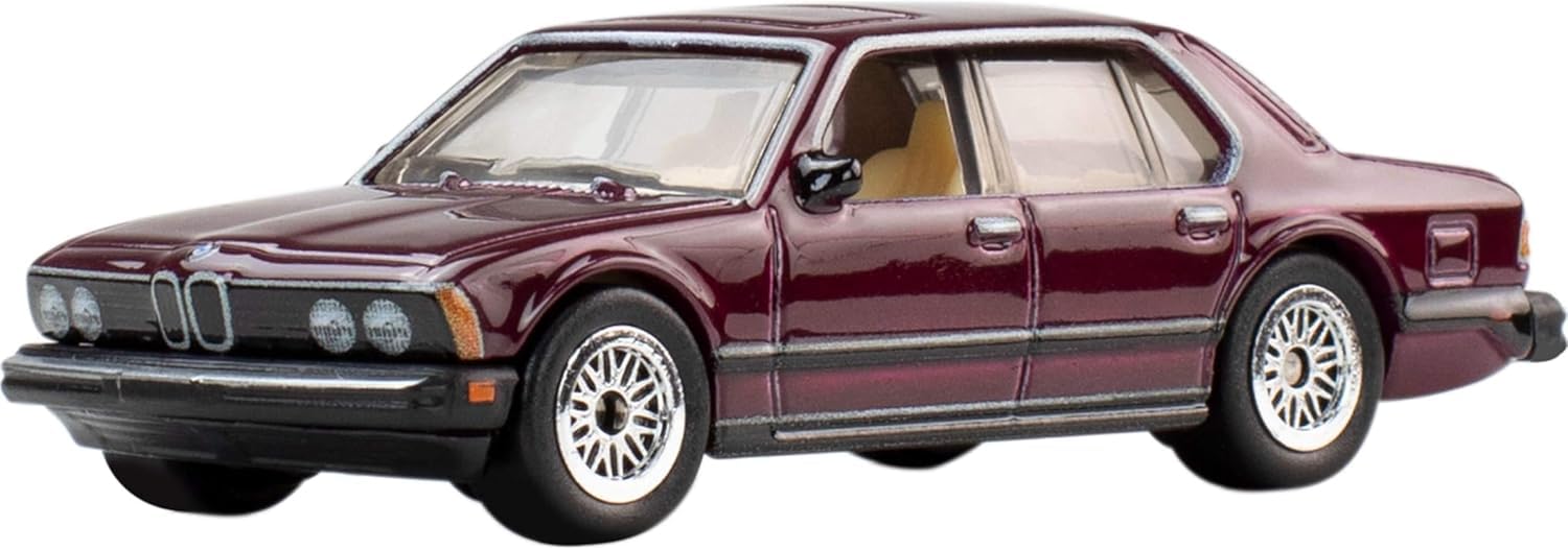 1983 BMW 733i (Maroon) – Hot Wheels Premium Pop Culture by Mattel - Imported - Prithvi Enterprises
