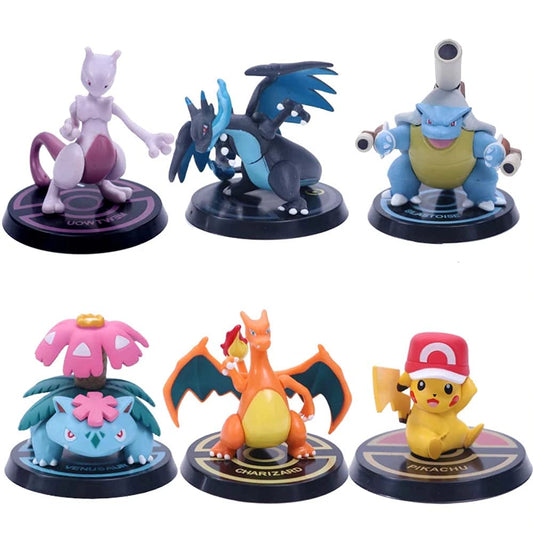 Pokemon Collectible Figures | High-Quality PVC Toys | Generation 1 & Legendary Pokemon