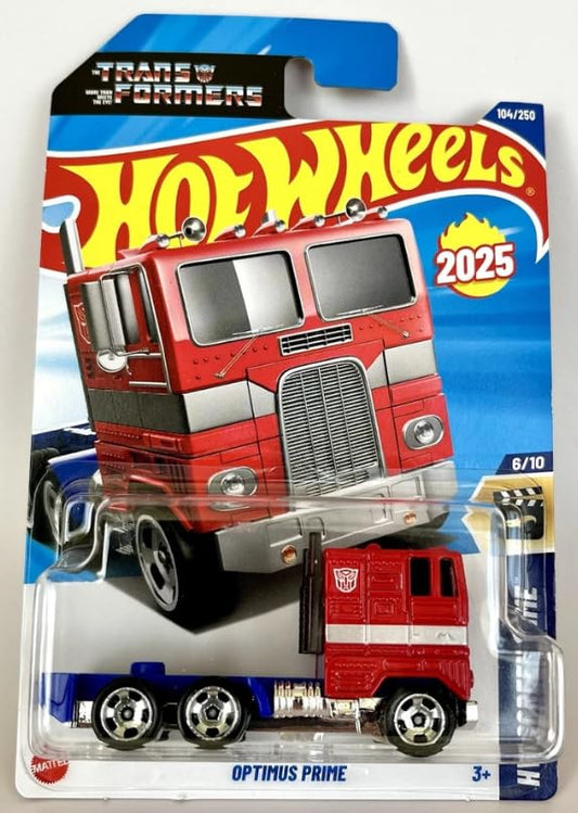 Optimus Prime (Red) – Hot Wheels by Mattel - Imported (B Case)