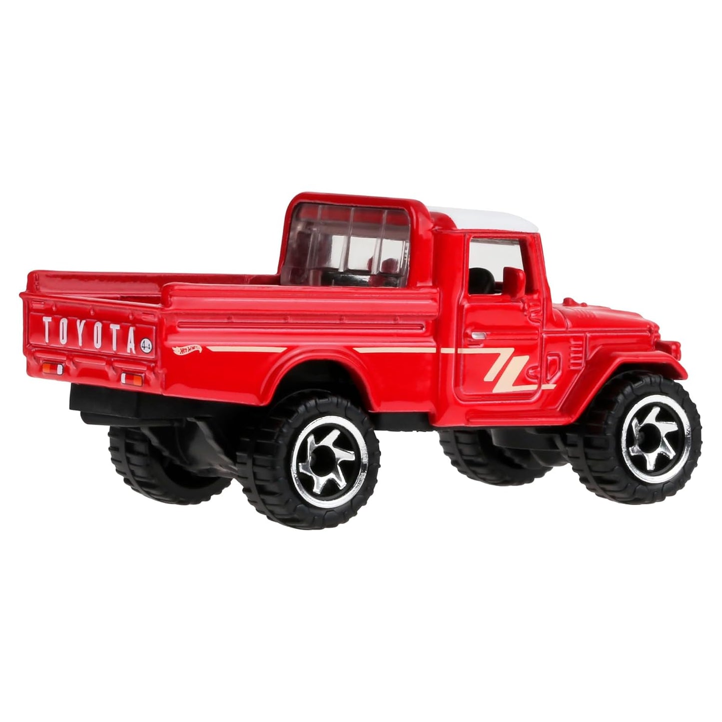 Toyota Land Cruiser (Red) – Hot Wheels 2025 by Mattel (Silver Series)