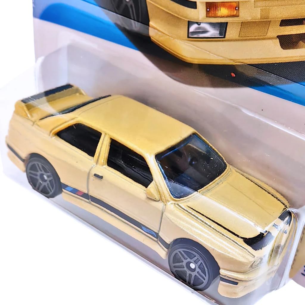 1992 BMW M3 Die-Cast Car (Yellow) by Mattel