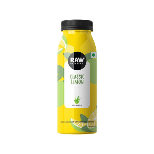 Raw Pressery Classic Lemon Juice with Aloe Vera : 200 ml