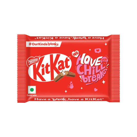 Nestle KitKat Love Break, 4 Fingers Wafer Chocolate Bar : 38.5 g