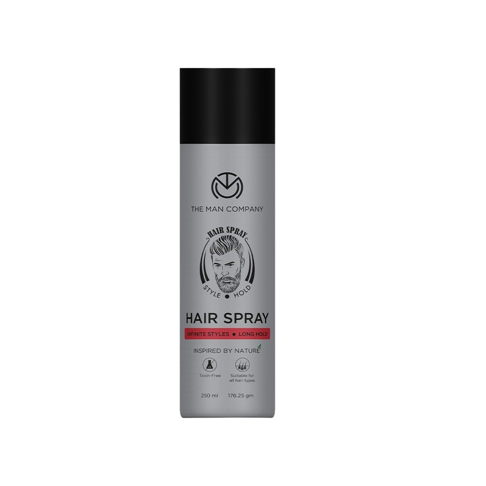 The Man Company Instant Grip Styling Men's Hair Spray : 250 ml