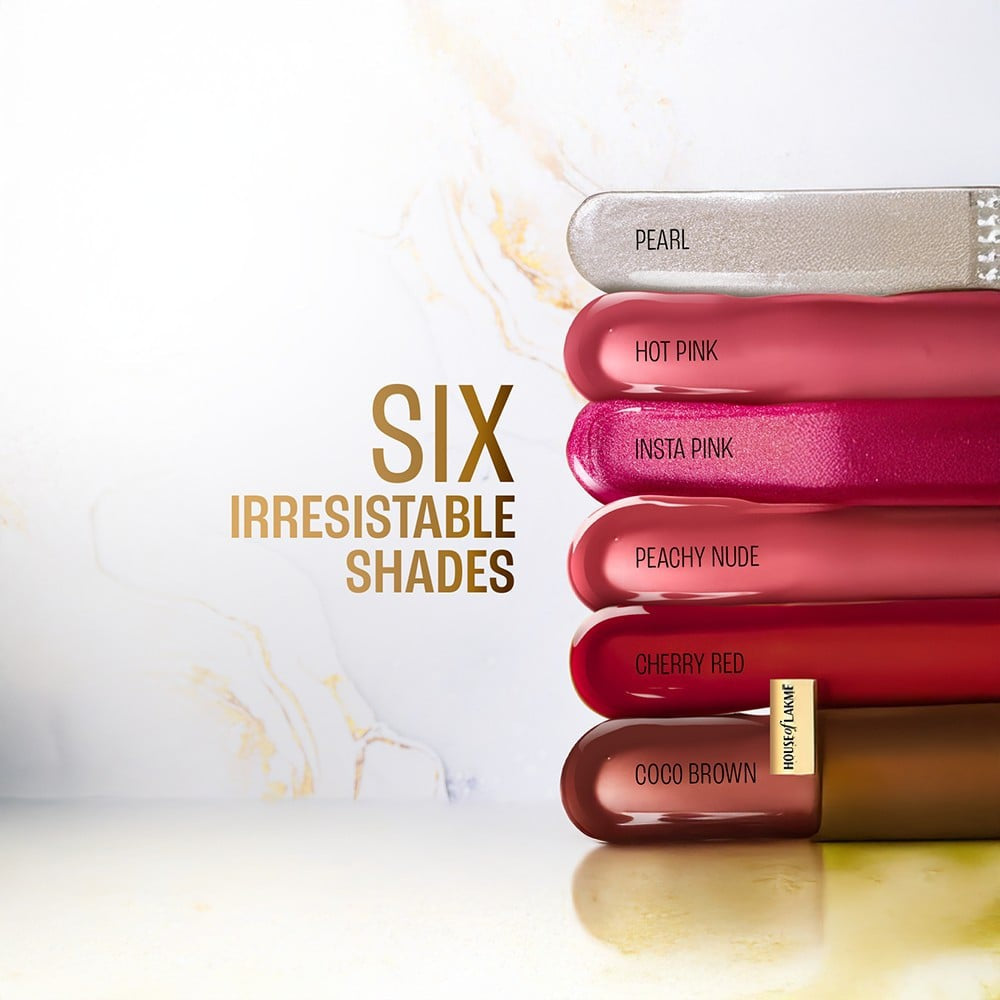 Lakme Superglow Vit C Lip Gloss (Cherry Red C3) : 2.5 ml