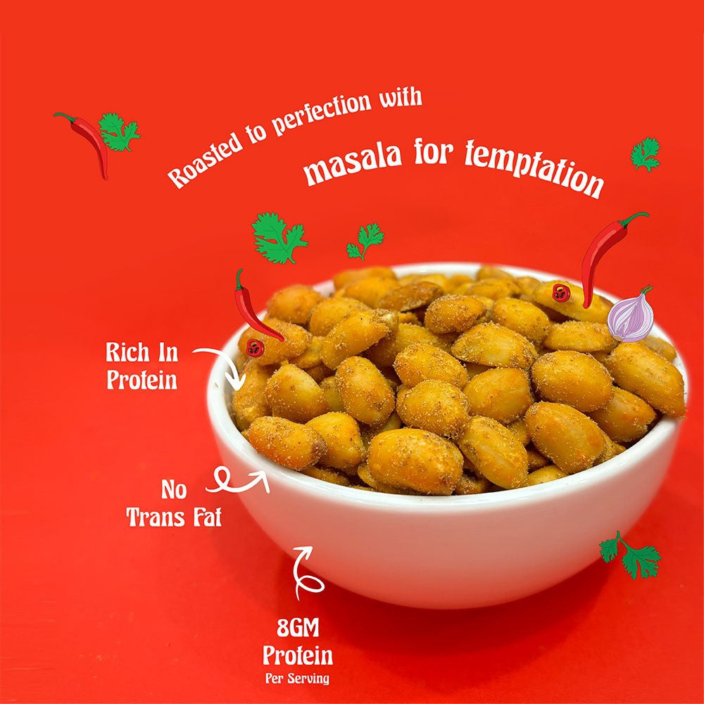 Taali Roasted Masala Peanuts : 140 g