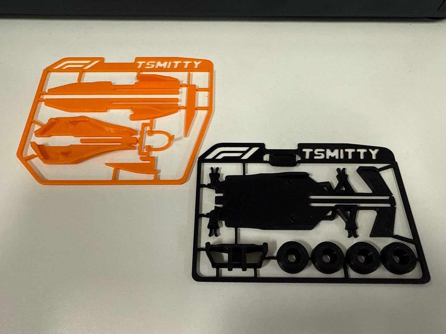 F1-Style Car Kit Card – Buildable Collectible Model (200 x 150 mm)