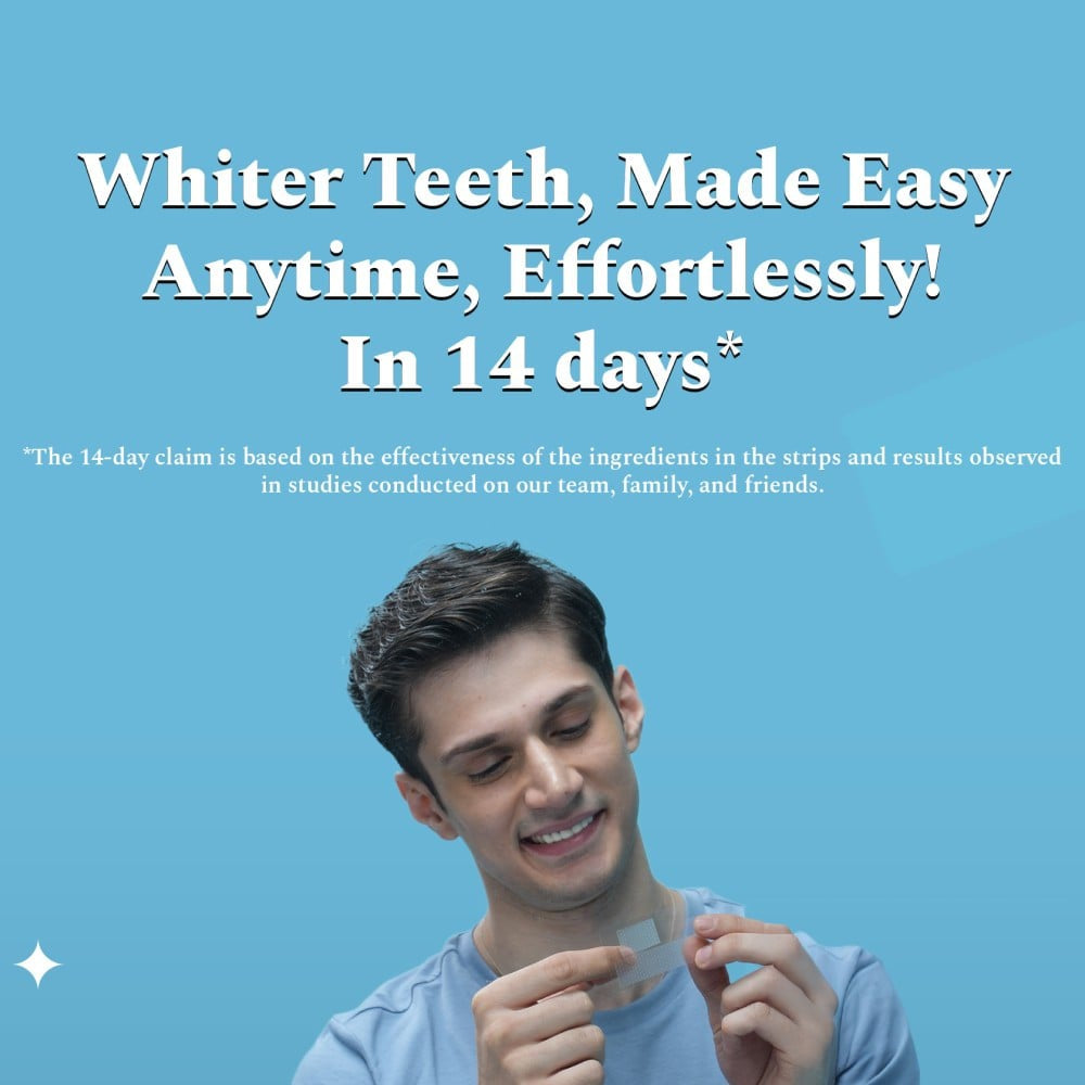 Perfora Pro+ Teeth Whitener Strips : 1 pack (28 pieces)