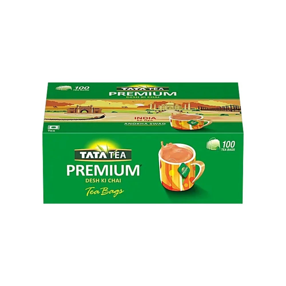 Tata Tea Premium Tea Bags : 1 pack (100 bags)