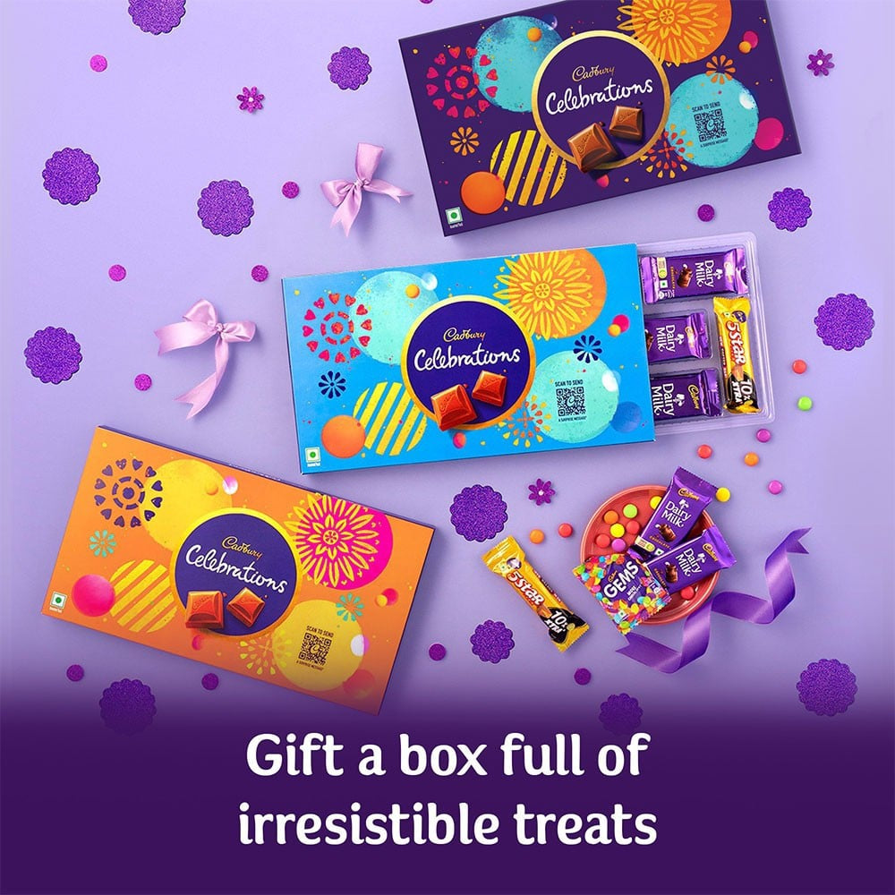 Cadbury Celebrations Assorted Chocolate Gift Pack (172.4 g) - Pack of 3 : 3 x 172.4 g