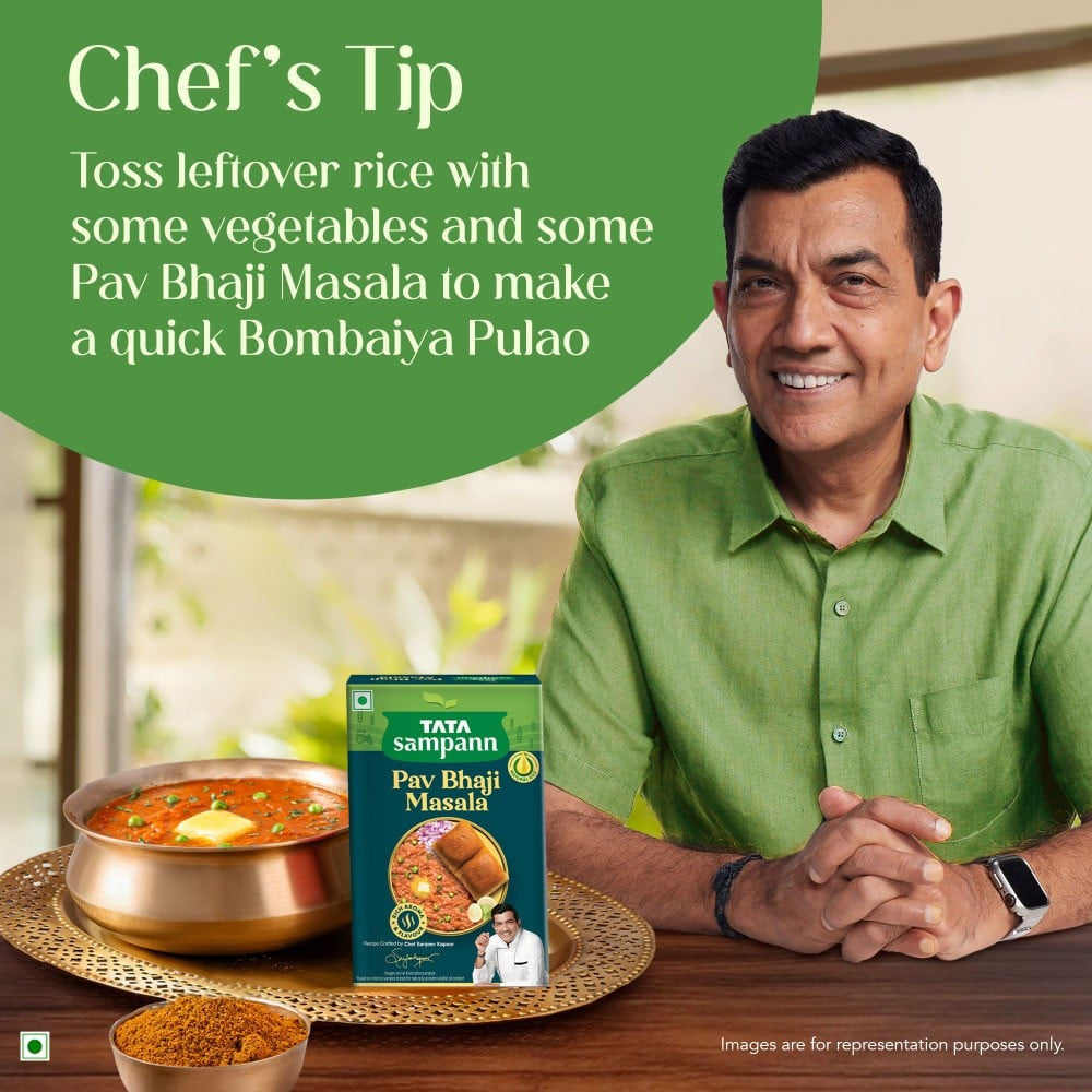 Tata Sampann Pav Bhaji Masala with Natural Oils : 100 g
