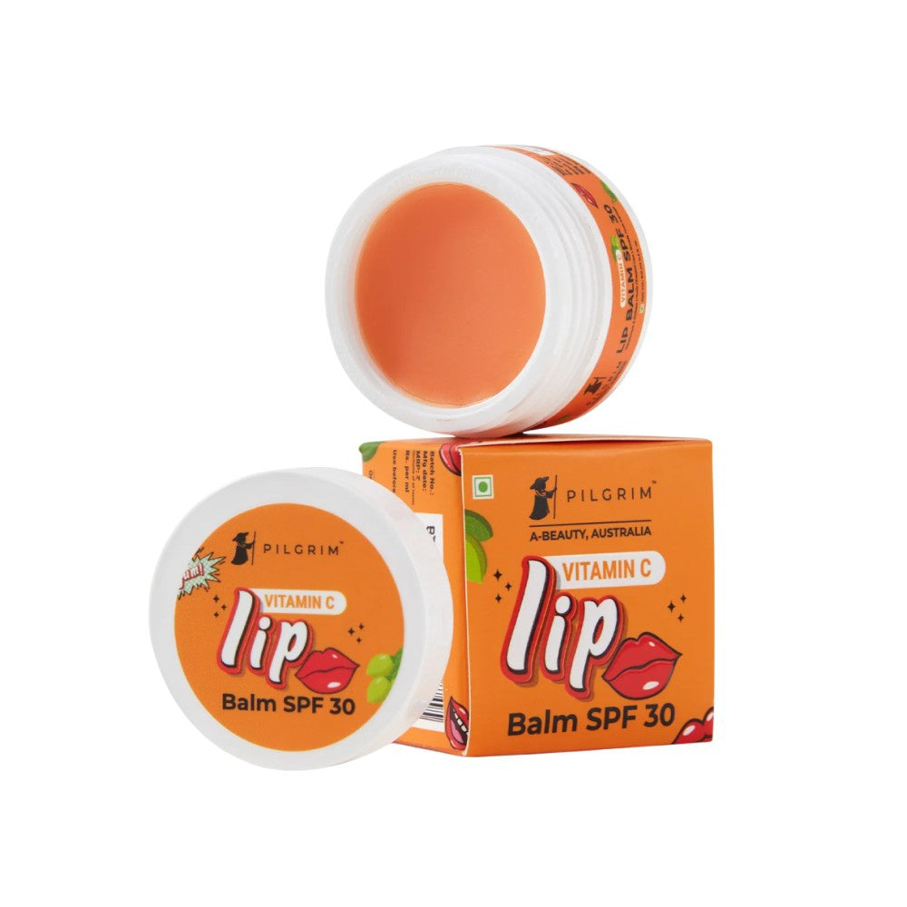 Pilgrim Vitamin C Lip Balm with SPF 30 (Orange) : 9 g