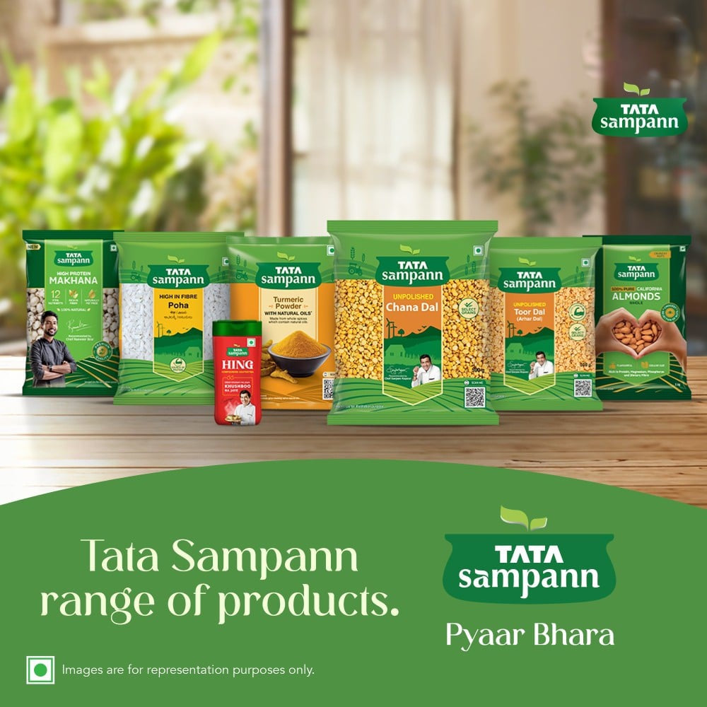 Tata Sampann Unpolished Chana Dal : 500 g