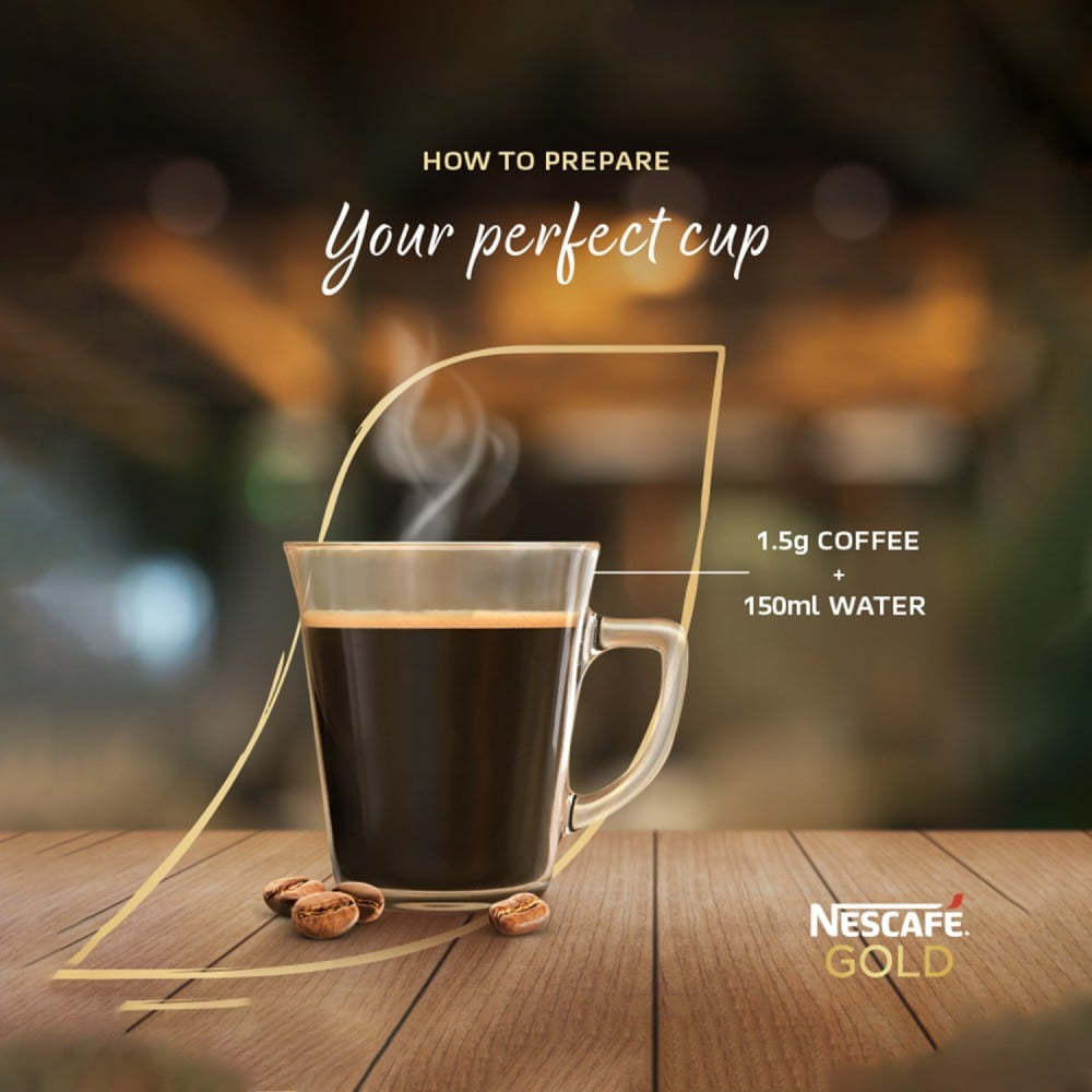 Nescafe Gold Premium Freeze Dried Instant Coffee : 90 g