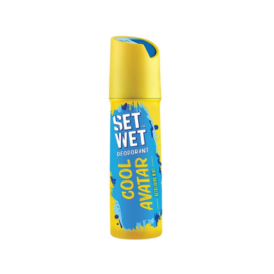 Set Wet Cool Avatar Body Spray Perfume & Men's Deodorant : 150 ml