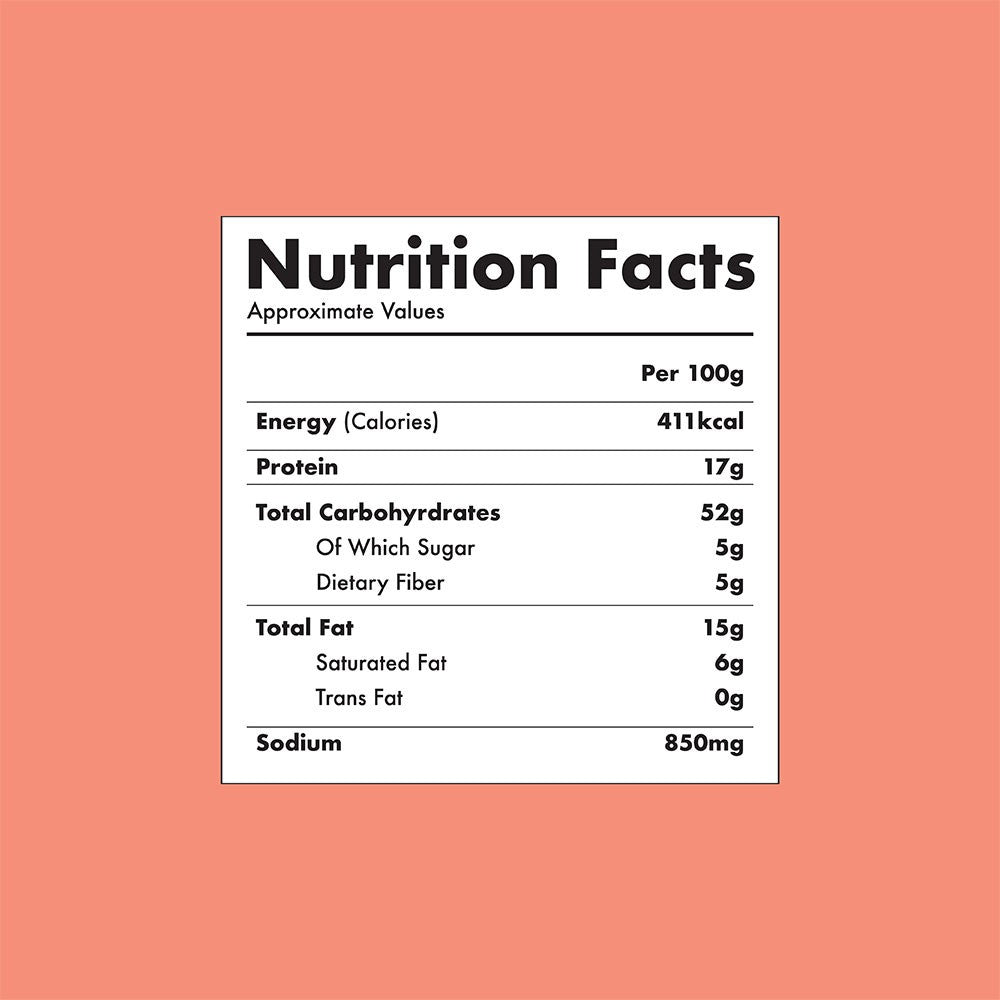 Taali Smoky Barbeque Protein Puffs : 60 g