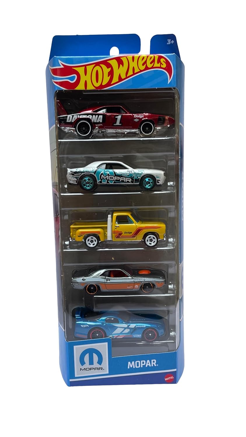 Hot Wheels Car 2024 Mopar Pack of 5