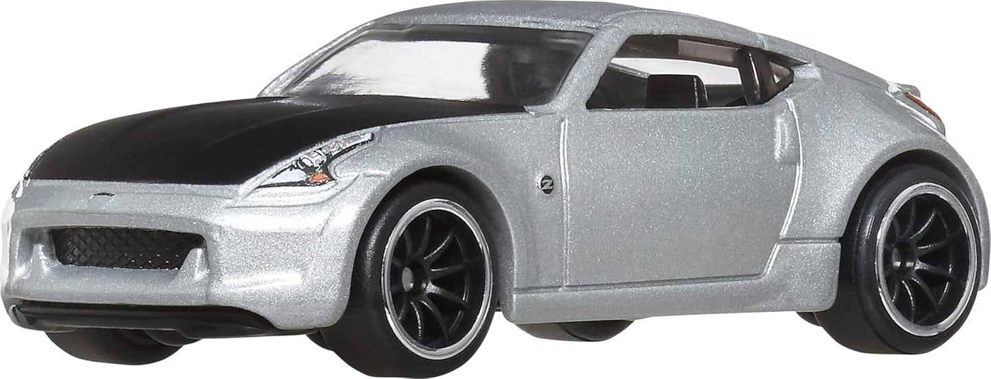 Nissan 370Z (Silver) – Hot Wheels Fast & Furious Premium by Mattel - Imported - Prithvi Enterprises