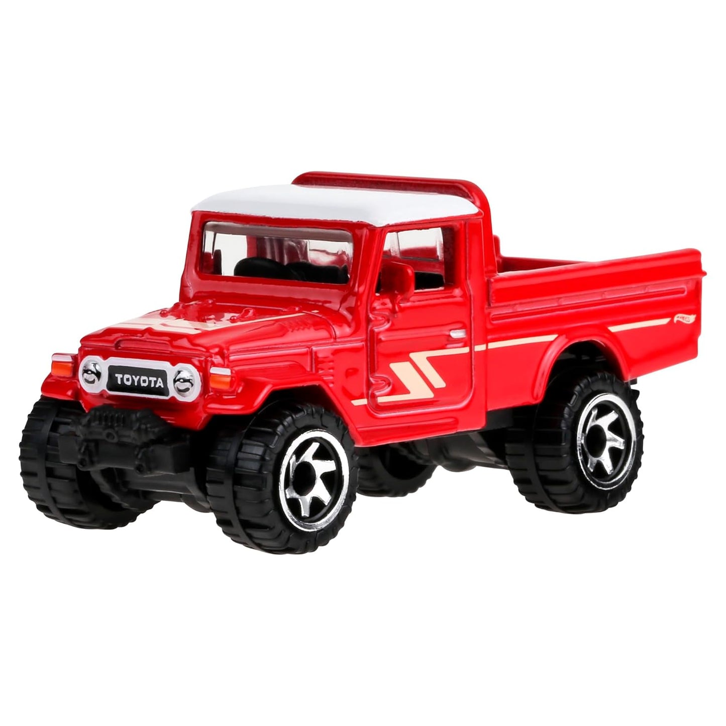 Toyota Land Cruiser (Red) – Hot Wheels 2025 by Mattel (Silver Series)