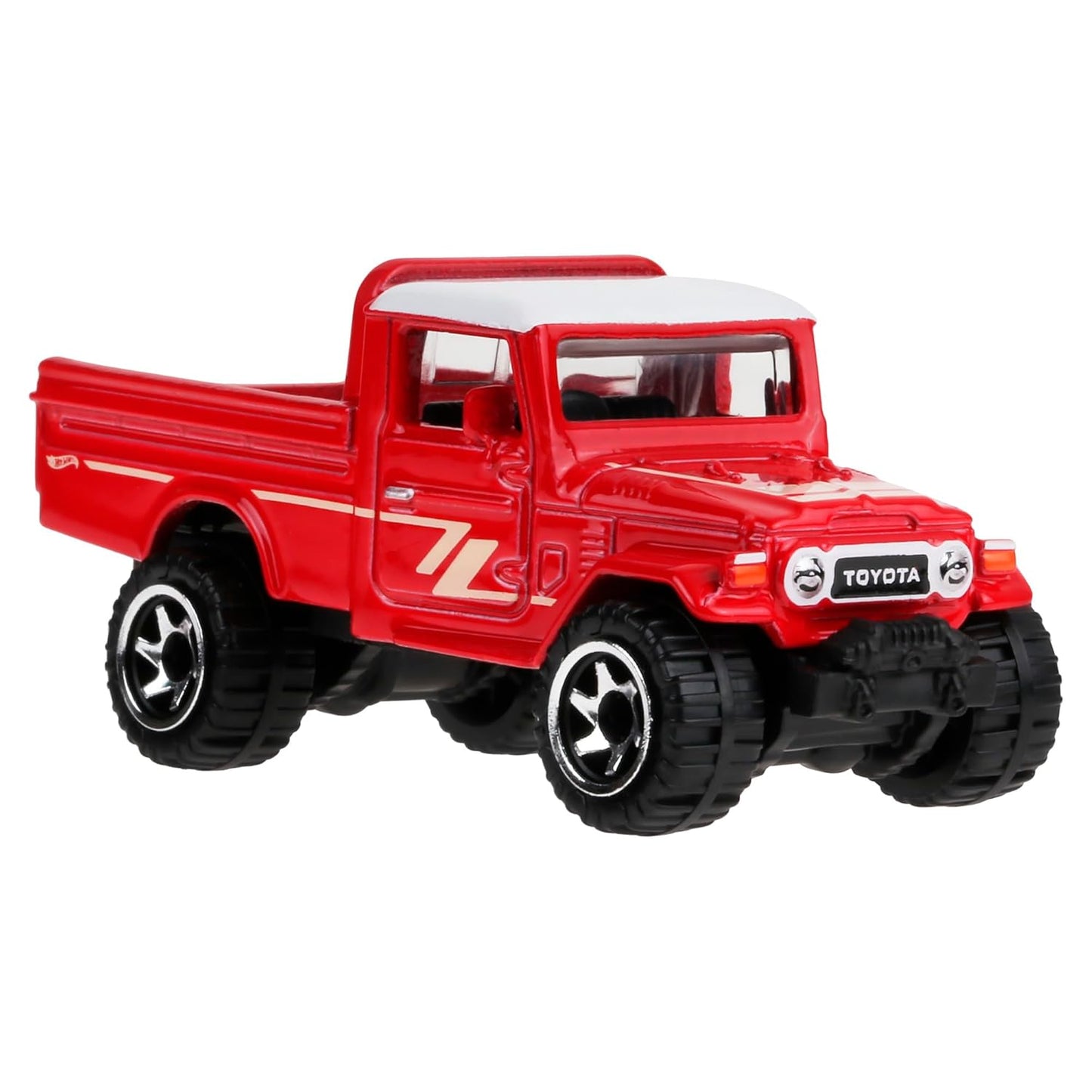 Toyota Land Cruiser (Red) – Hot Wheels 2025 by Mattel (Silver Series)