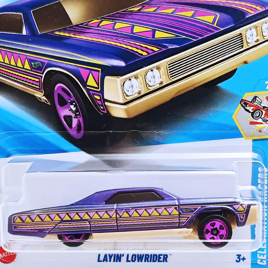 Layin Lowrider (Purple) – Hot Wheels 2025 by Mattel
