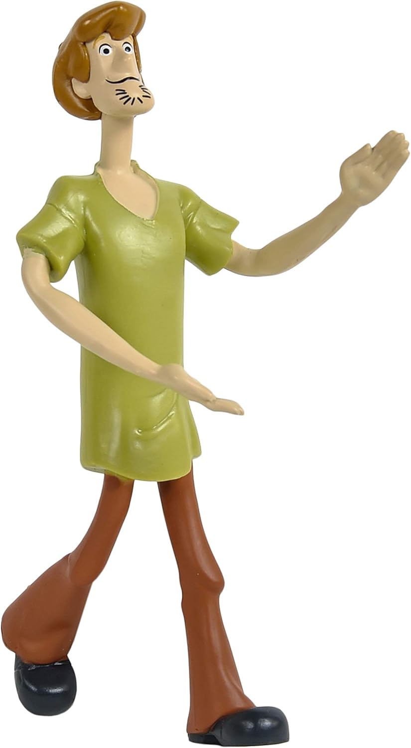 Collectible Posable Action Figure - Shaggy | Bendable Figures | Scooby-Doo