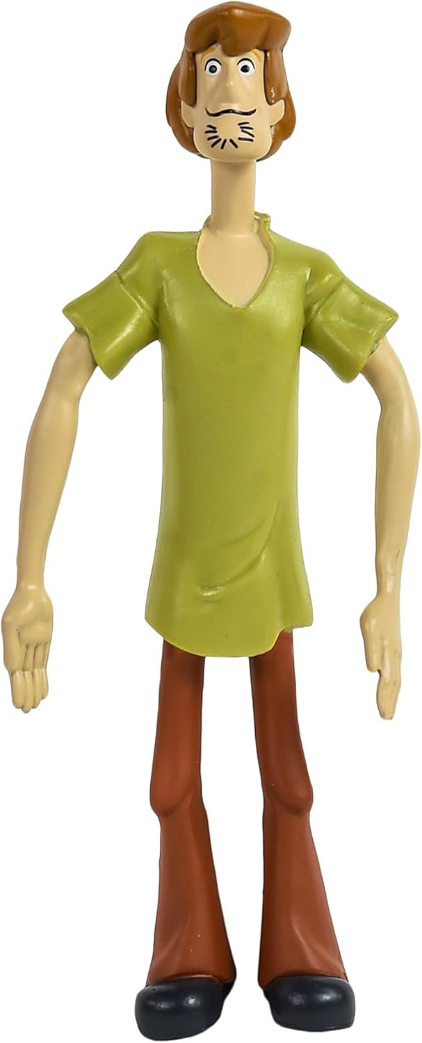 Collectible Posable Action Figure - Shaggy | Bendable Figures | Scooby-Doo