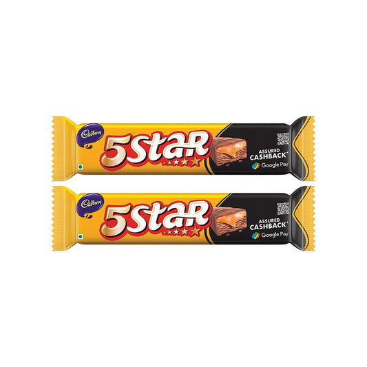 Cadbury 5 Star Chocolate Filled Bar - Pack of 2 : 2 x 38 g