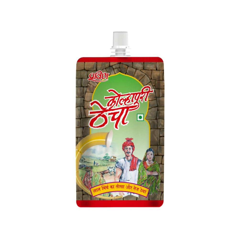 Pravin Kolhapuri Thecha Pickle : 100 g