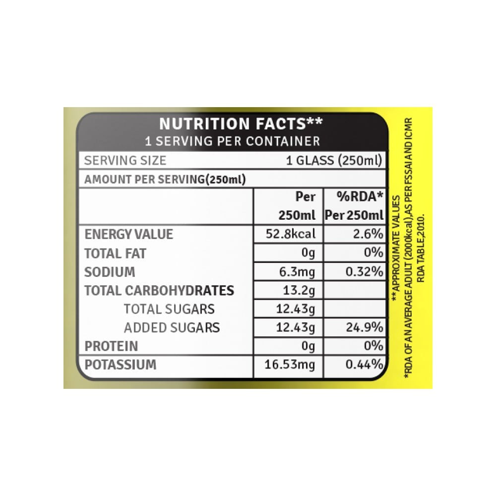 Raw Pressery Iced Green Tea (Lemon) - Pack of 3 : 3 x 250 ml