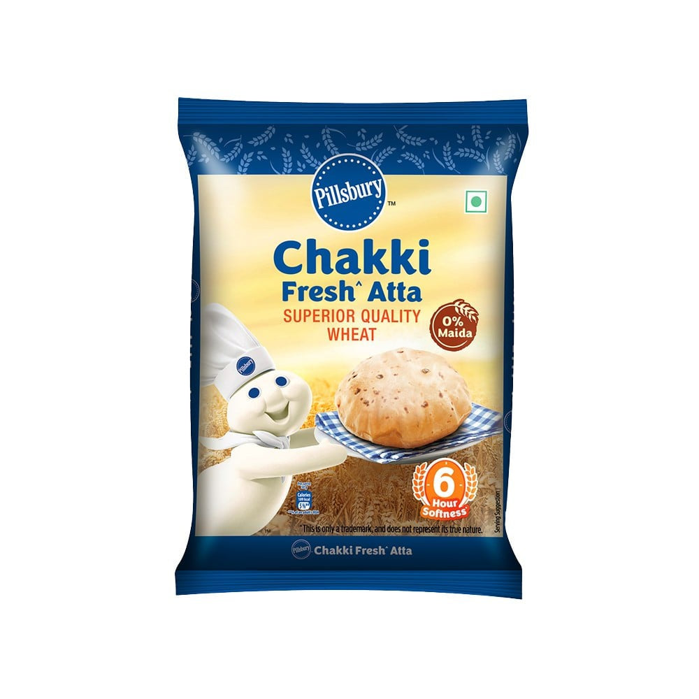 Pillsbury Chakki Fresh Atta : 5 kg