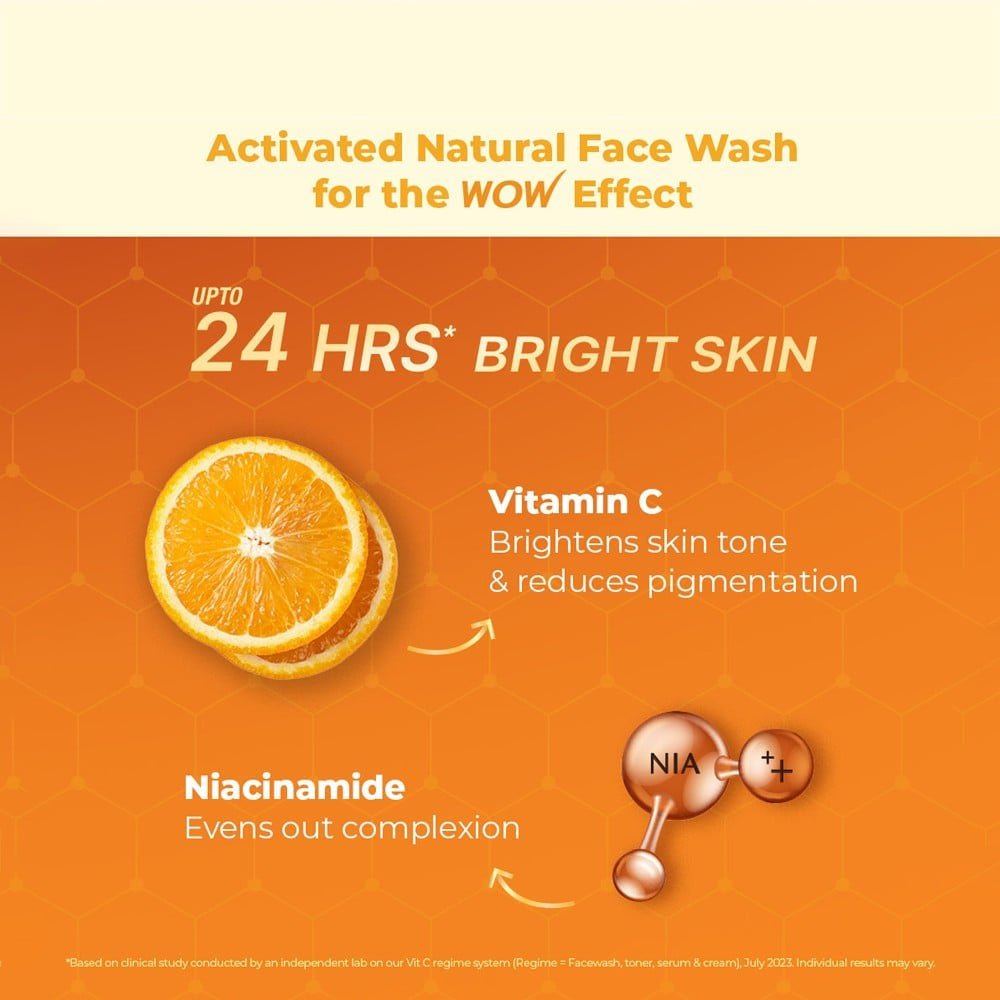 Wow Skin Science Vitamin C Face Wash : 100 ml