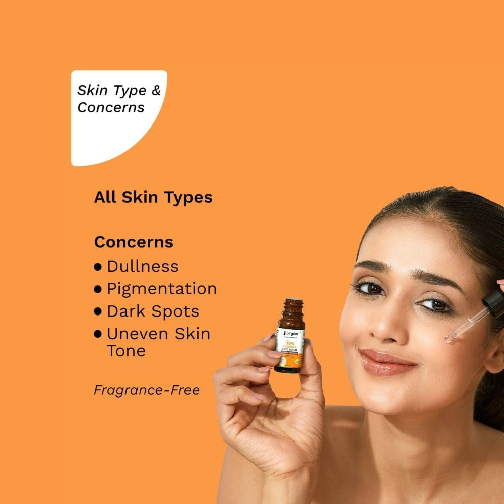 Pilgrim 10% Vitamin C Face Serum : 10 ml