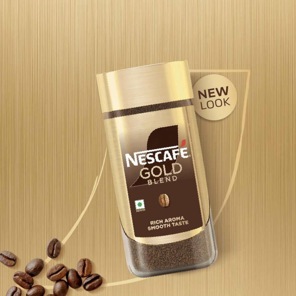 Nescafe Gold Premium Freeze Dried Instant Coffee : 90 g
