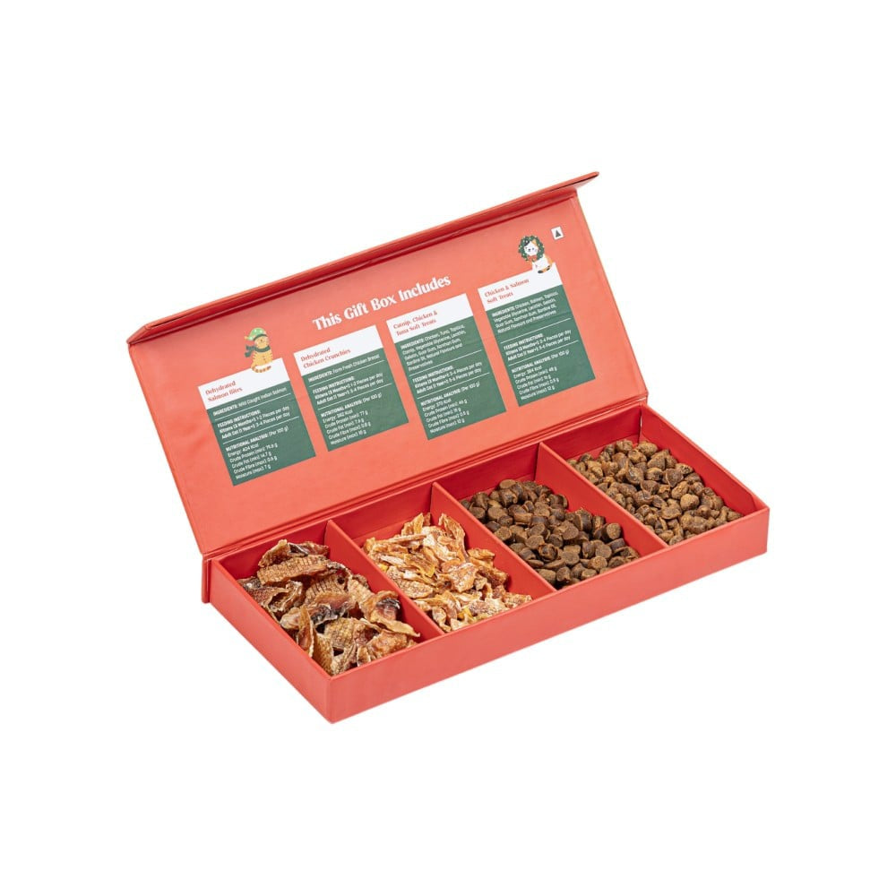 HUFT Gift of Joy Gift Pack of Cat Treat : 160 g