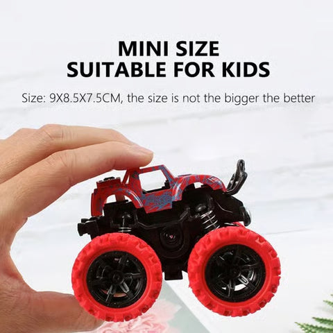Toyshine Friction Powered Rock Crawler Mini Toy Vehicle – Red
