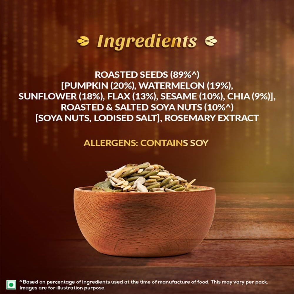 Tata Sampann Roasted Protein 7 in 1 Seed & Nut Mix : 200 g