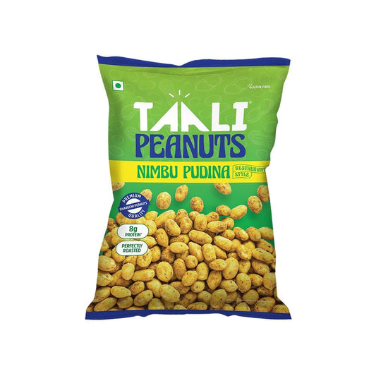 Taali Roasted Nimbu Pudina Peanuts : 140 g