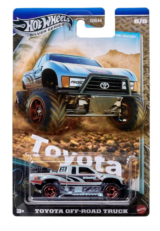 Toyota Off-Road Truck (Grey) – Hot Wheels 2025 by Mattel
