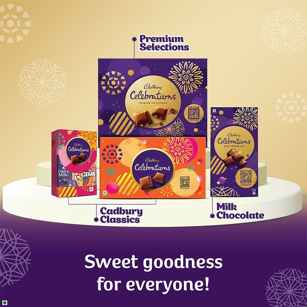 Cadbury Celebrations Assorted Chocolate Gift Pack : 172.4 g