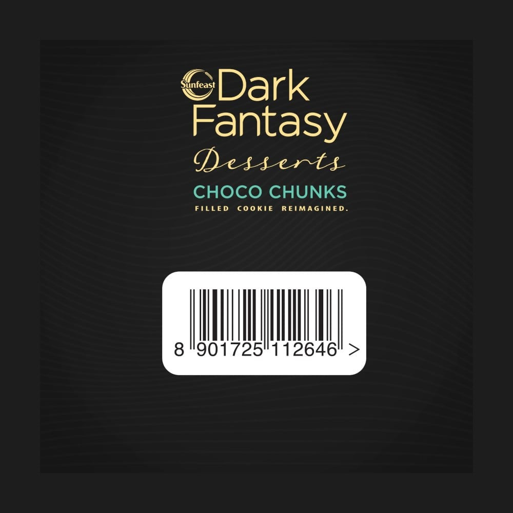 Sunfeast Dark Fantasy Desserts Choco Chunks Cookies : 75 g